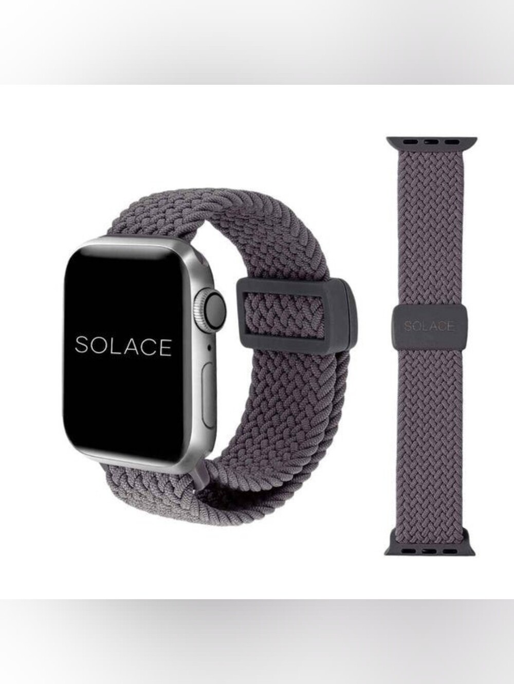 Imperium Adapt Grey Nylon Apple Watch Band 42/44/45MM